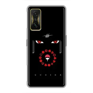 Чехлы на тему: Итачи Учиха для Xiaomi POCO F4 GT (AlphaPrint) (глаза Итачи)