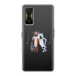 Чехол для Ребёнка на Поко Ф4 GT (VPrint) (Шо опять)