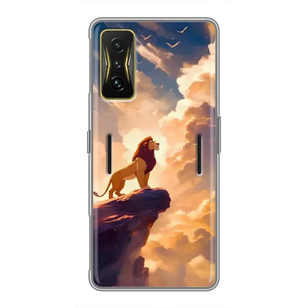 Чехол с принтом «Симба на скале» для Xiaomi POCO F4 GT Чехол с принтом «Симба на скале» для Xiaomi POCO F4 GT