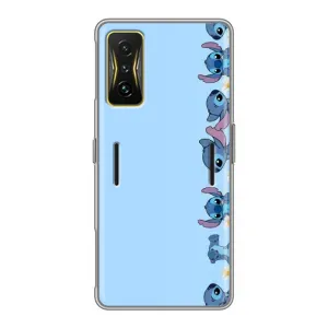 Чохол з принтом Стіч на Xiaomi POCO F4 GT (Стіч фон)