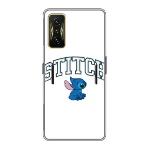 Чохол з принтом Стіч на Xiaomi POCO F4 GT (Стіч лого)