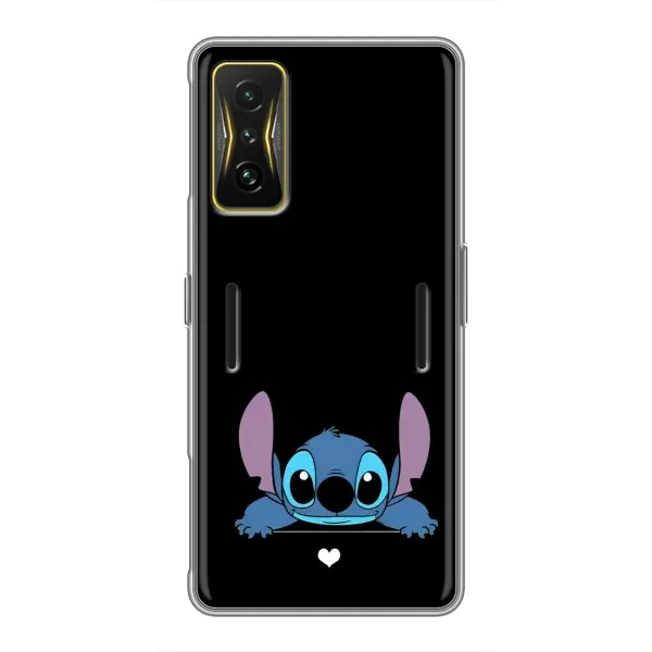 Чехол с принтом «Стич на черном» для Xiaomi POCO F4 GT