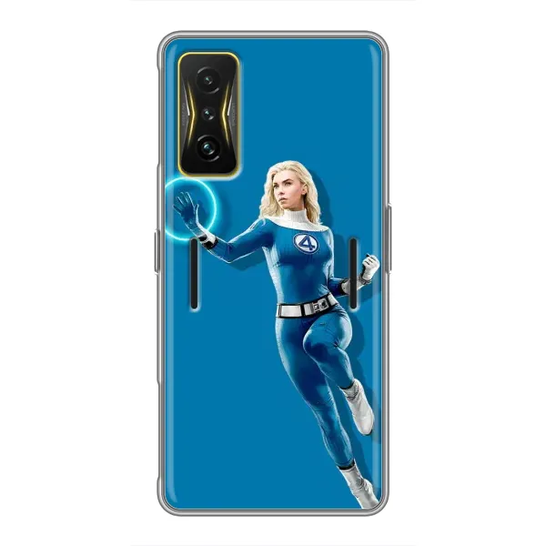 Чехол с принтом «Сью Сторм полет» для Xiaomi POCO F4 GT Чехол с принтом «Сью Сторм полет» для Xiaomi POCO F4 GT