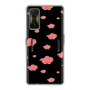 Чехлы Персонажи Аниме Наруто для Xiaomi POCO F4 GT (AlphaPrint) (Тучки Аниме)