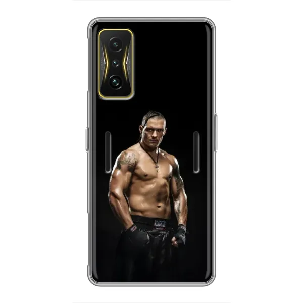 Чехол с принтом «Чемпион Александр Усик» для Xiaomi POCO F4 GT Чехол с принтом «Чемпион Александр Усик» для Xiaomi POCO F4 GT