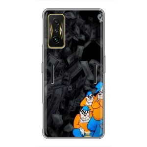 Чехлы с крутыми принтами для Xiaomi POCO F4 GT - (PREMIUMPrint) (Воры)