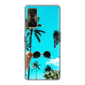 Силіконовий чохол з КАРТИНКАМИ літо для Xiaomi POCO F4 GT (AlphaPrint) (Погляд літо)