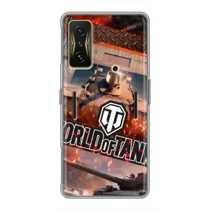 Чехлы с тематикой Киберспорт для Xiaomi POCO F4 GT (VPrint) (World of Tanks)
