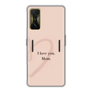 Чехлы для мамы на Xiaomi POCO F4 GT (Сердце маме)