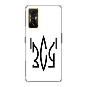 Чехлы для Xiaomi POCO F4 GT Укр. Символика (AlphaPrint) (ЗСУ герб)