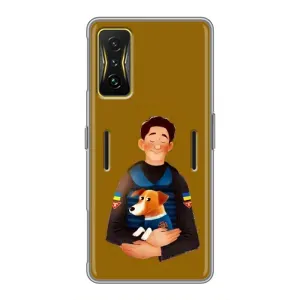 Чехлы с картинкой собаки Патрон для Xiaomi POCO F4 GT (AlphaPrint) (ЗСУ Патрон)
