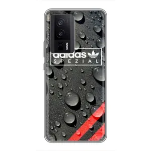 Чехлы Адидас для Xiaomi POCO F5 Pro (AlphaPrint) (Адидас принт)
