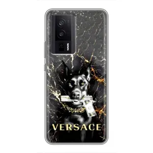 Чохли VERSACE для Сяомі POCO F5 Про (PREMIUMPrint) (AlphaPrint-ген.)