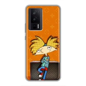 Бренднові Чохли для Xiaomi POCO F5 Pro - (PREMIUMPrint) (Арнольд)
