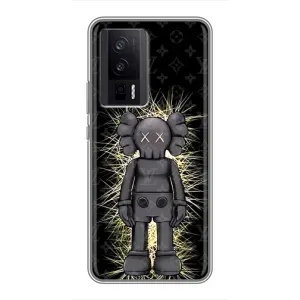 Чохли для Xiaomi POCO F5 Pro - Bearbrick Louis Vuitton (PREMIUMPrint) (Bearbrick LV)