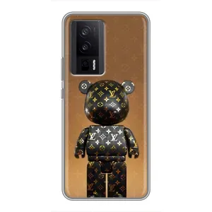 Чохли для Xiaomi POCO F5 Pro - Bearbrick Louis Vuitton (PREMIUMPrint) (Bearbrick)