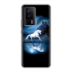 Чохол для Сяомі POCO F5 Про - (Єдинорожки - Новинки) (AlphaPrint) (Єдиноріг)
