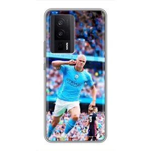 Чохли з футболістом Ерлінг Холанд для Xiaomi POCO F5 Pro (AlphaPrint) (фанати Холанда)
