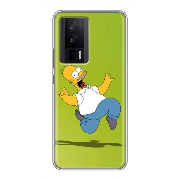 Чохол з принтом «Гомер Сімпсон» для Xiaomi POCO F5 Pro Чохол з принтом «Гомер Сімпсон» для Xiaomi POCO F5 Pro