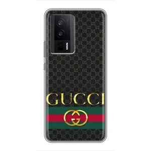 Чехлы ГУЧЧИ для Поко Ф5 Про (AlphaPrint) (Gucci оригинал)
