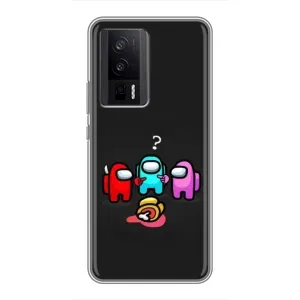 Чехол Амонг Ас для Xiaomi POCO F5 Pro (AlphaPrint) (Импостер)