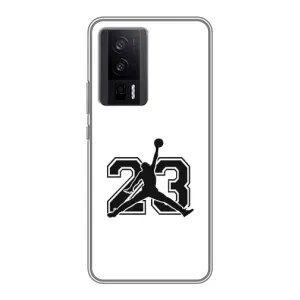 Чехлы для Xiaomi POCO F5 Pro - с картинкой JORDAN (AlphaPrint) (Jordan 23)