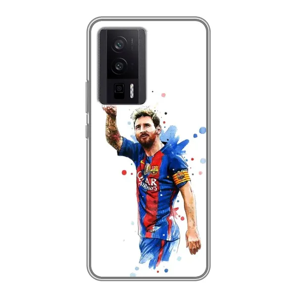 Чохол з принтом «Лео Мессі» для Xiaomi POCO F5 Pro Чохол з принтом «Лео Мессі» для Xiaomi POCO F5 Pro