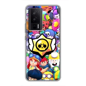 Чехол для Xiaomi POCO F5 Pro Бравл Старс (VPrint)