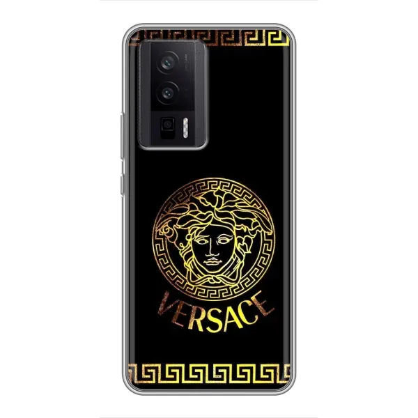 Чохол з принтом «Logo Versace» для Xiaomi POCO F5 Pro