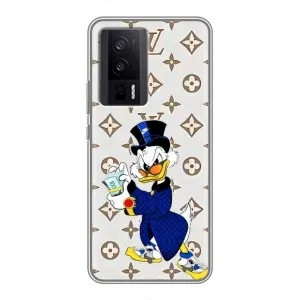 Чехлы для Xiaomi POCO F5 Pro - Скрудж МакДак Louis Vuitton (PREMIUMPrint) (Макдак на стиле)