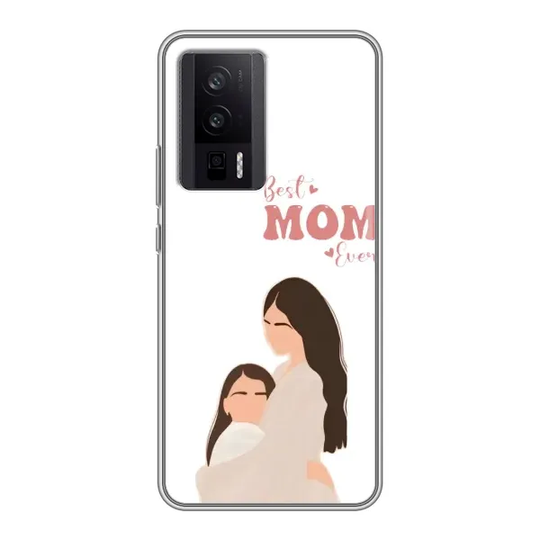 Чохол з принтом «Мама і донька» для Xiaomi POCO F5 Pro Чохол з принтом «Мама і донька» для Xiaomi POCO F5 Pro