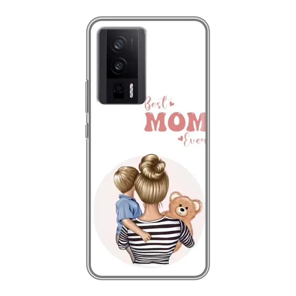 Чохол з принтом «Мама і син» для Xiaomi POCO F5 Pro Чохол з принтом «Мама і син» для Xiaomi POCO F5 Pro