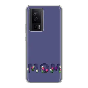 Чохли для мами на Xiaomi POCO F5 Pro (Мама в квітах)