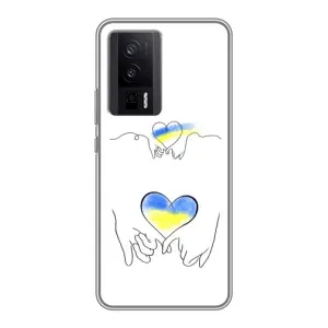 Чохол для Патріота України Xiaomi POCO F5 Pro - (AlphaPrint) (Мир Україні)