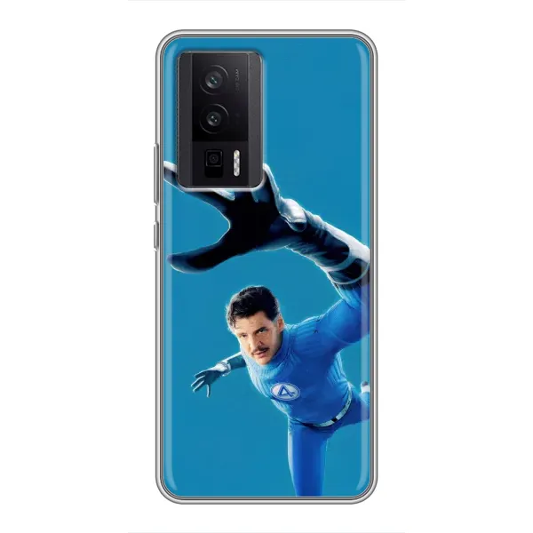 Чохол з принтом «Містер Фантастік супергерой» для Xiaomi POCO F5 Pro Чохол з принтом «Містер Фантастік супергерой» для Xiaomi POCO F5 Pro