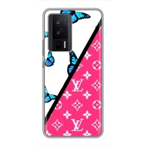 Бренднові Чохли для Xiaomi POCO F5 Pro - (PREMIUMPrint) (Мода LV)