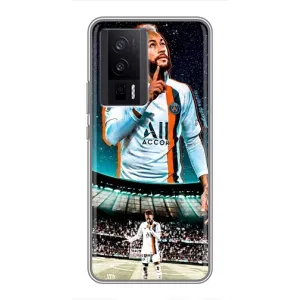 Чохол Неймар для Xiaomi POCO F5 Pro (AlphaPrint) (Неймар ПСЖ)