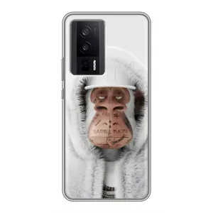Чехлы с Обезьянами NFT для Xiaomi POCO F5 Pro (AlphaPrint) (обезьяна NFT в тату)