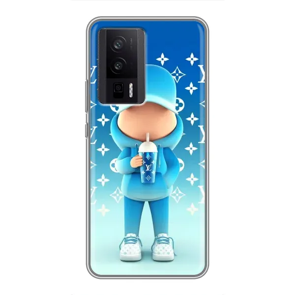 Чохол з принтом «Хлопець LV» для Xiaomi POCO F5 Pro