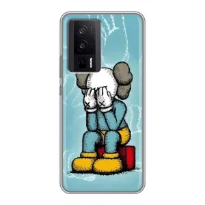 Чохли для Xiaomi POCO F5 Pro - Bearbrick Louis Vuitton (PREMIUMPrint) (Плач Bearbrick)