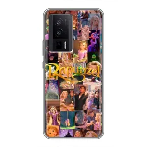 Чохол Рапунцель для Xiaomi POCO F5 Pro (Колаж Рапунцель)