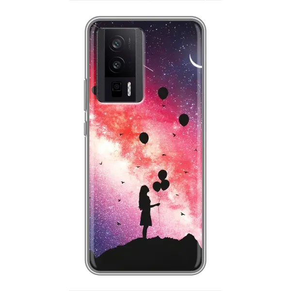 Чехол с принтом «С шариками» для Xiaomi POCO F5 Pro Чехол с принтом «С шариками» для Xiaomi POCO F5 Pro