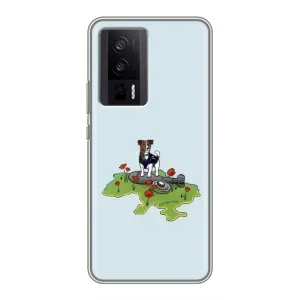 Чохли з картинкою собаки Патрон для Xiaomi POCO F5 Pro (AlphaPrint) (Сапер Пес)