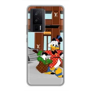Чехлы для Xiaomi POCO F5 Pro - Скрудж МакДак Louis Vuitton (PREMIUMPrint) (Скрудж ЛВ)