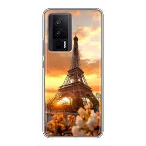 Чохол Ейфелева Вежа Xiaomi POCO F5 Pro - (AlphaPrint) (Сонячня вежа)