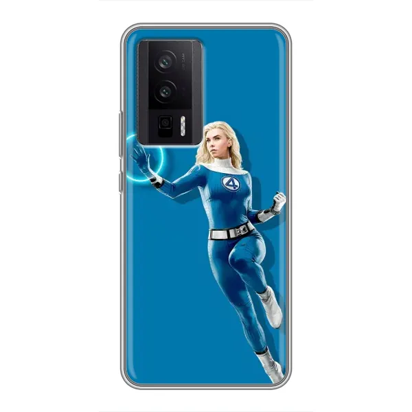 Чохол з принтом «Сью Сторм політ» для Xiaomi POCO F5 Pro Чохол з принтом «Сью Сторм політ» для Xiaomi POCO F5 Pro