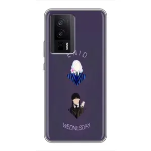 Чохли Венсдей на Xiaomi POCO F5 Pro Уенсдей (AlphaPrint) (Венздей і подруга)