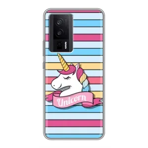 Чохол для Сяомі POCO F5 Про - (Єдинорожки - Новинки) (AlphaPrint) (Unicorn)