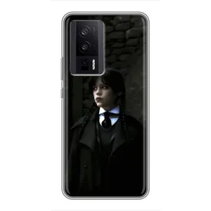 Чохол з дизайном Венздей 2 на Xiaomi POCO F5 Pro (Темний стиль Венздей)