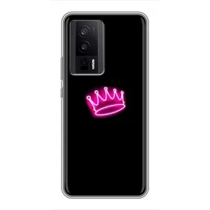 Чехол с принтом «Яркая корона» для Xiaomi POCO F5 Pro